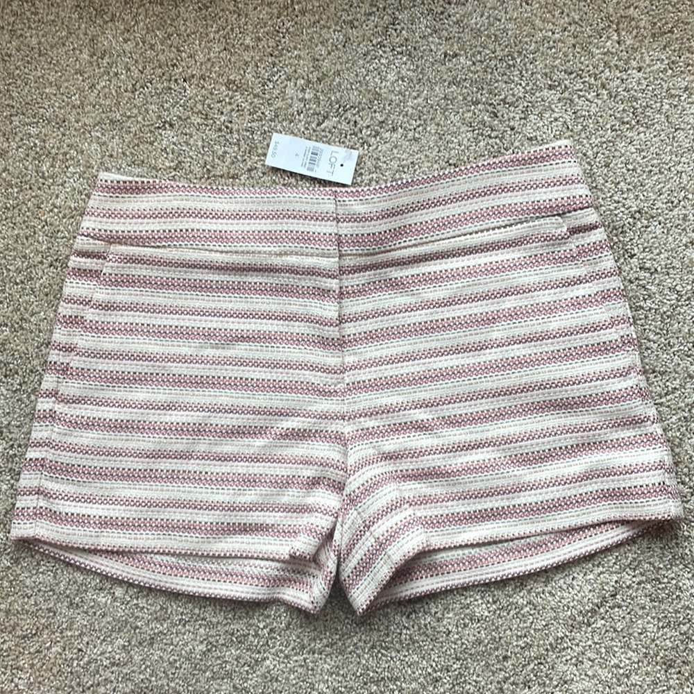 Brand new Loft shorts never worn still with tags. High waist